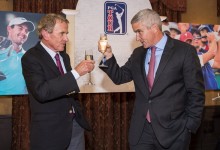 Monahan, a favor de que el Torneo de Campeones se dispute entre golfistas del PGA y la LPGA