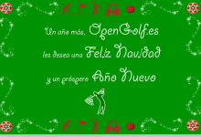 El equipo de OpenGolf les desea a todos y cada uno de nuestros lectores un ¡¡FELIZ AÑO NUEVO!!