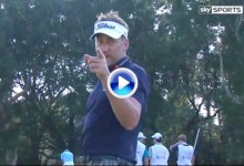 El Golf es duro: Poulter se encara con un cámara de TV tras anotar un penoso cuádruplebogey (VÍDEO)