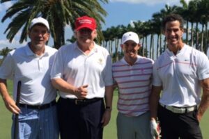 Donald Trump, Rory McIlroy,