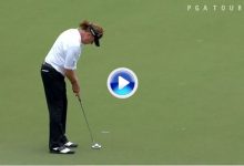 El Golf no es duro… es durísimo: Jiménez falla un putt de ½ mt. que casi le cuesta un título (VÍDEO)