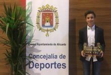 El joven Tomy Artigas encadena su tercer galardón como mejor deportista promesa alicantino