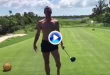 Bale disfruta del verano realizando Trick Shots en un campo de Golf… y retando al #SB2K (VÍDEO)