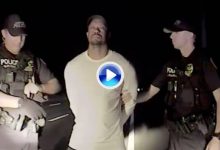 La policía publica el vídeo de la detención de un Tiger incapaz de caminar solo. Juzguen Vds. (VÍDEO)