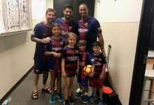 Tiger reaparece en las redes y muestra orgulloso una foto junto a sus hijos, Luis Suárez y Leo Messi