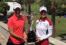 Azahara Muñoz y Carlota Ciganda: “Nos motiva mucho el Open de España y venimos a por todas”