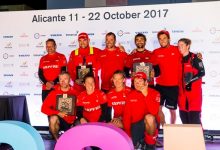 El MAPFRE, ganador de la etapa Prólogo de la Volvo Ocean Race, ya está en Alicante