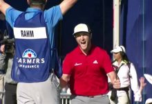 VÍDEO: Con este descomunal putt, que ya es parte de la historia del golf, ganaba Jon Rahm el Farmers