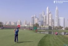 VÍDEO: De esta forma jugó la primera ronda en Dubai Sergio García. 67 golpes que nos hacen soñar