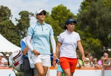 La Armada femenina exhibe músculo (y salud) con motivo del Día Internacional de la Mujer Golfista