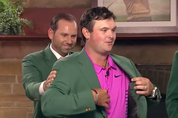 Patrick Reed y Sergio García Chaqueta Verde