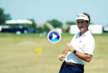 Más risas: Fdez.-Castaño y otros golfistas imitan el bailecito que se marca Lefty en su anuncio (VÍDEO)