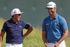 Rickie Fowler y Jon Rahm saldrán juntos en el penúltimo partido en Beverille. Foto: @EuropeanTour