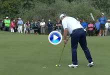 El Golf es duro: Durant se alejó del liderato en el Champions Tour tras este error en el green (VÍDEO)