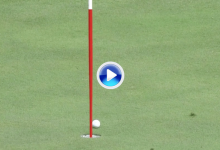 El Golf es duro… Hatton se quedó a 10 cms. del Hoyo en Uno con un tiro perfecto en el 4 (VÍDEO)
