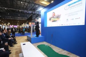 César Sanchez en un momento de su alocución