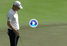 El Golf es duro: Grillo perdió 44.400 dólares después de que su bola se paseara por el hoyo 18 (VÍDEO)