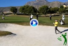 El Golf es duro… Miguel Ángel Jiménez vio frenada su vuelta en seco tras estos dos errores (VÍDEO)