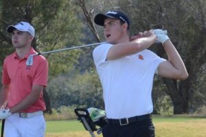 Eduard Rousaud durante la segunda jornada de la Copa S.M. El Rey en Las Colinas. Foto OpenGolf