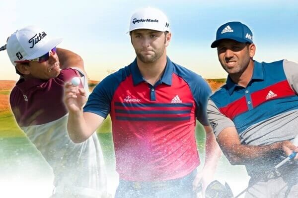 Jon Rahm, Sergio García, Rafa Cabrera Bello