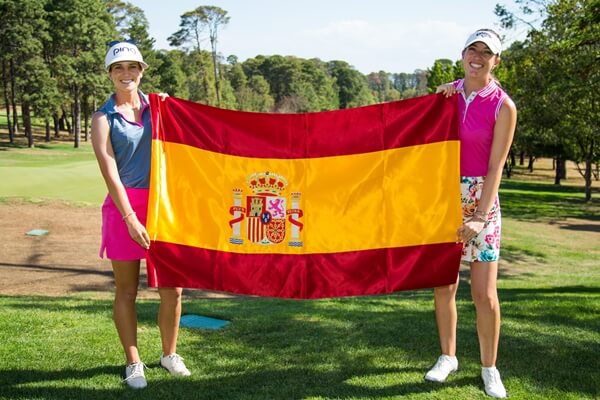 Noemí Jiménez (12) y Silvia Bañón (18) fueron dos de las españolas destacadas esta semana en Australia. Foto: LET