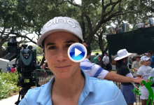 ‘Aza’ en el Top 10 del US Women’s Open: «Antes era más conservadora, ahora, si puedo, tiro al trapo»