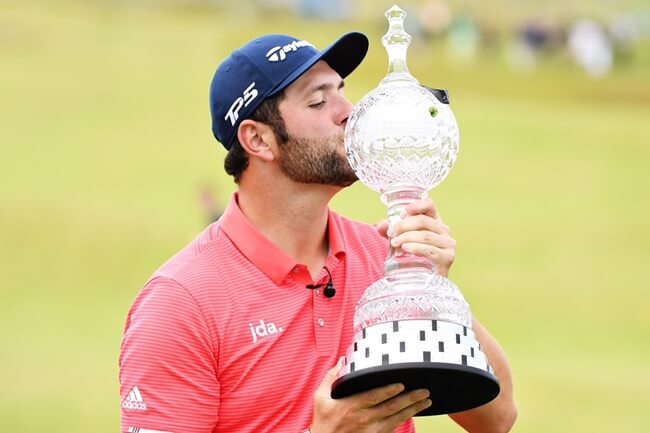 Jon Rahm campeón en el Irish Open. Foto @EuropeanTour