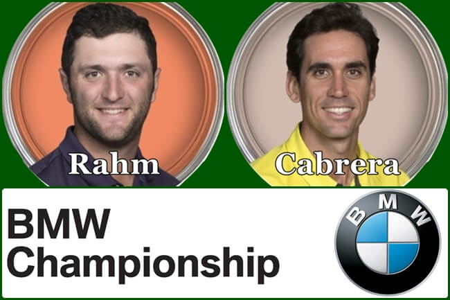 Jon Rahm y Rafa Cabrera Bello pelearán por conseguir el BMW Championship
