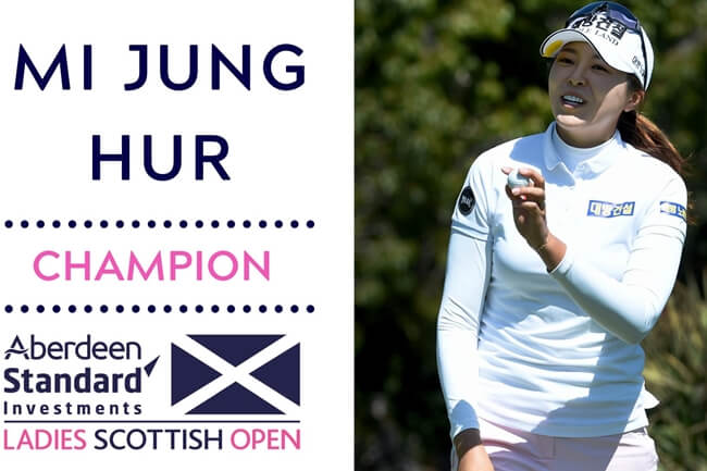 Mi Jung Hur se impuso en el Ladies Scottish Open