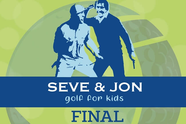 Cartel de la final del Seve&Jon Golf for Kids