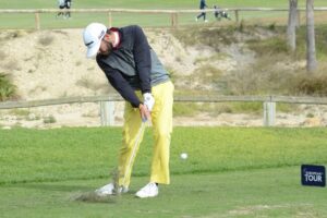 Ángel Hidalgo en Alenda durante la PQ2 2019. Foto OpenGolf.es