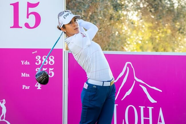 Azahara Muñoz en el Open de España. Foto Felipe Garre