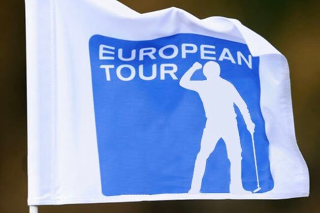 Bandera European Tour Seve Ballesteros