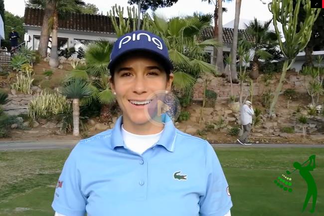 Azahara Muñoz Felicitacion OpenGolf