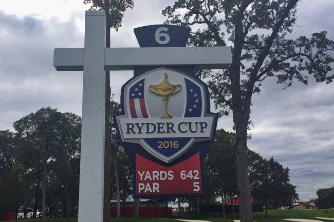 Hoyo más largo en la historia de la Ryder Cup. Foto @RyderCupEurope