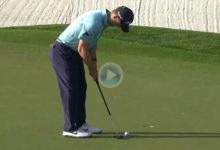 El Golf es duro… Knox necesitó de ¡5 putts! en el 1 del Players, 4 de ellos desde poco más de un metro
