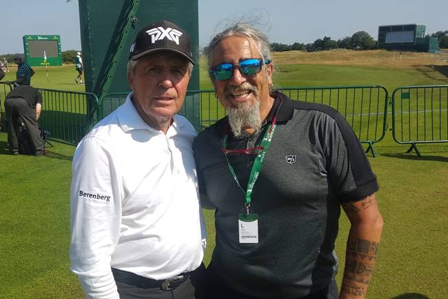 Gary Player y Tito Navalón