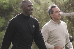 Seve Ballesteros, Michael Jordan,
