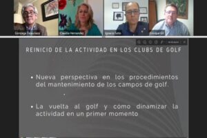 Webinar Debate Reapertura de campos de golf