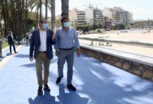 Carlos Mazón en Benidorm: “Se ha hecho un buen trabajo. Las playas son seguras, azules y accesibles”
