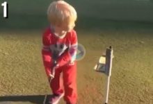 Este joven golfista maneja como nadie la frustración… ¡y ni siquiera perdió la sonrisa al final!