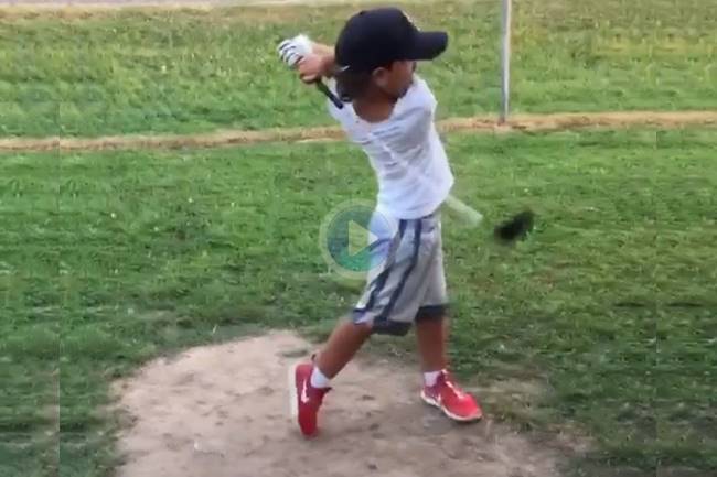 Velocidad Swing niño 5 años