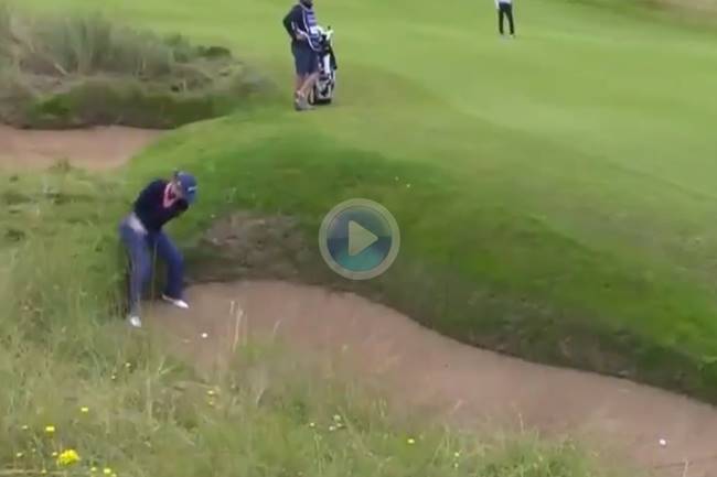 Azahara Muñoz Ladies Scottish Open bunker dia 4