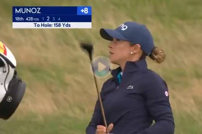 Azahara Muñoz hibrido British Open