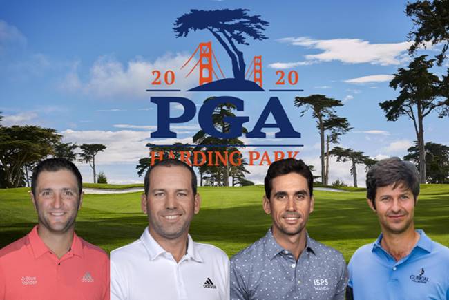 Españoles en el PGA Championship 2020