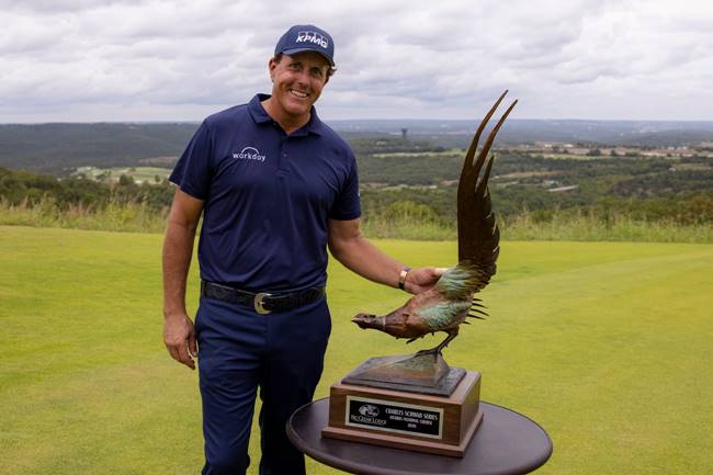 Phil Mickelson campeón en el Charles Schwab Series at Ozarks National del Champions Tour