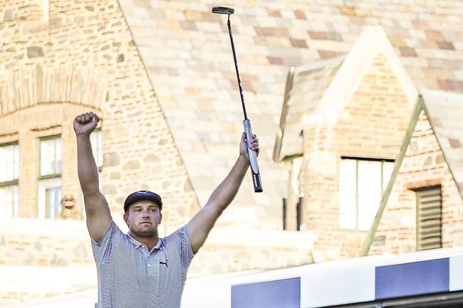 Bryson DeChambeau campeón en el US Open. Foto @usopengolf