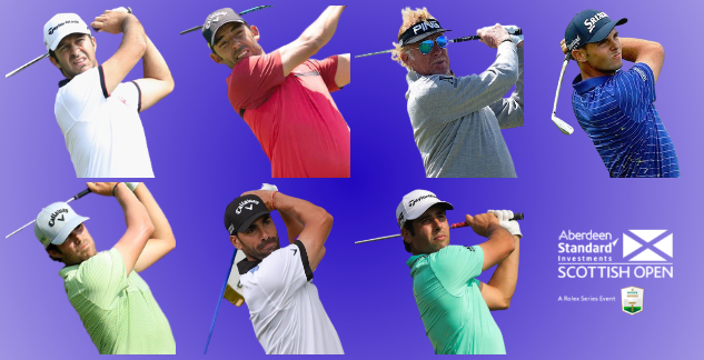 Españoles en el Scottish Open 2020