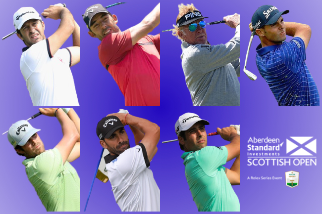 Españoles en el Scottish Open 2020