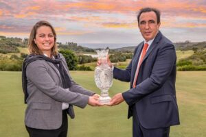 Alexandra Armas y Vicente Rubio Solheim Cup 2023